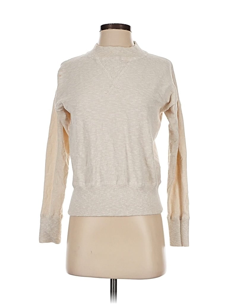 Pre-owned Madewell Turtleneck Sweater In Brown