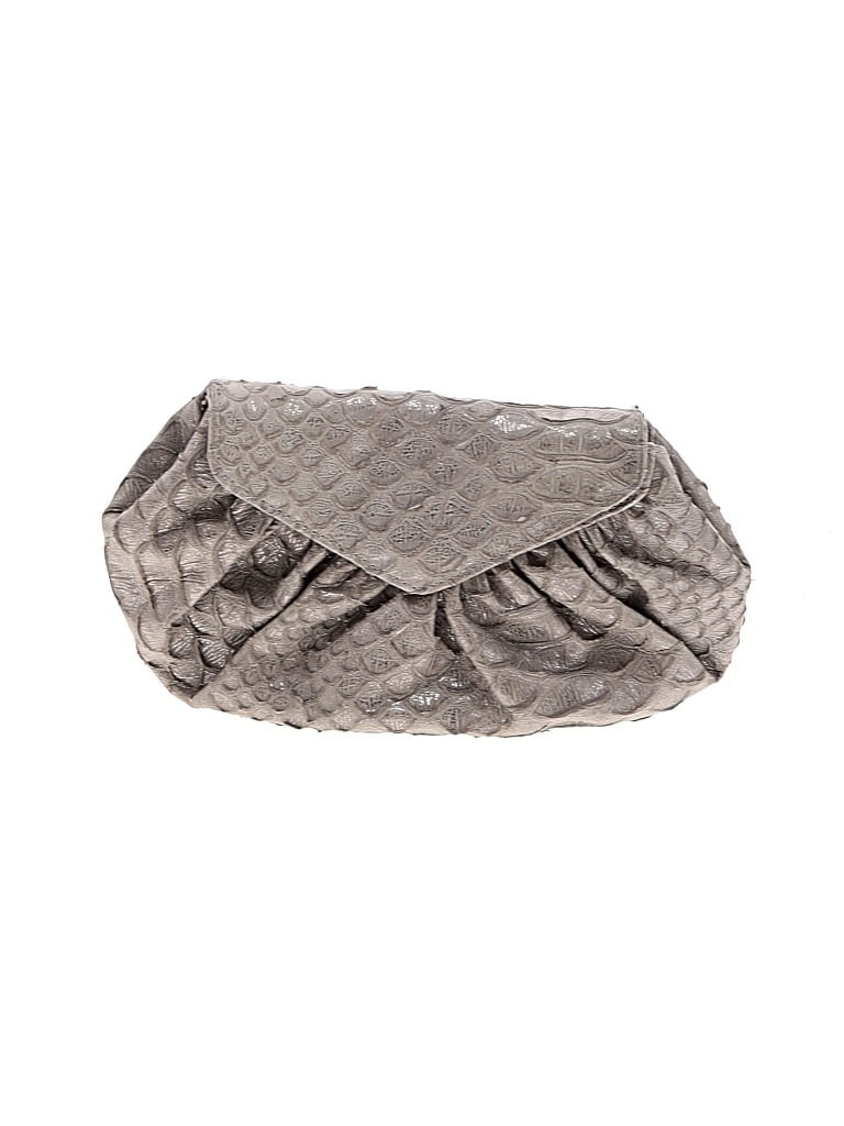 Pre-owned Lauren Merkin Clutch In Gray