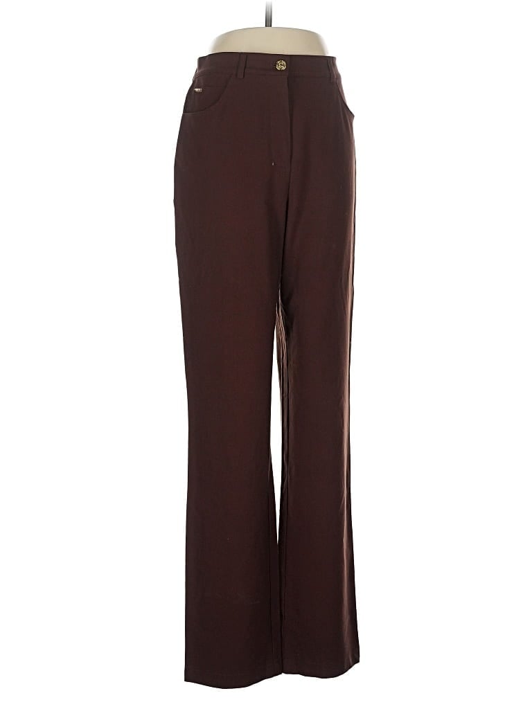 Pre-owned St John Dress Pants In Brown
