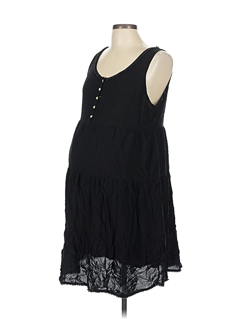 Pre-owned Seraphine Casual Dress In Black