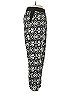 Assorted Brands 100% Polyester Print Black Casual Pants Size M - photo 4