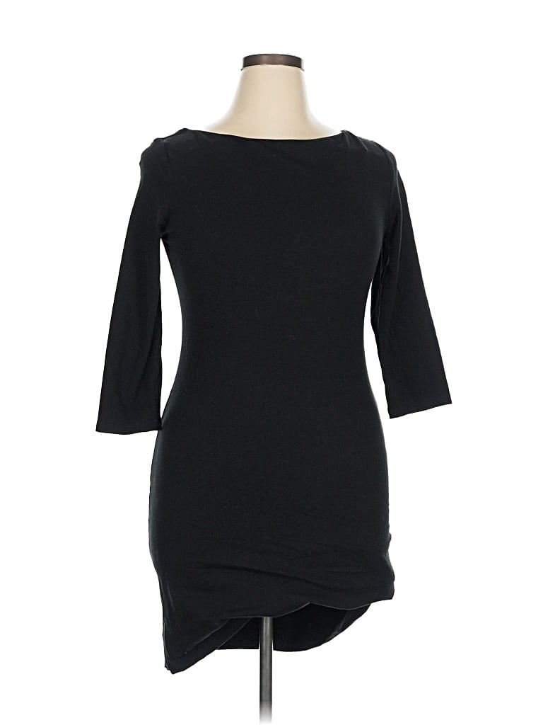 Pre-owned Xhilaration Casual Dress In Black
