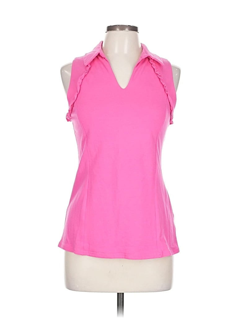 Pre-owned Aryeh Sleeveless Blouse In Pink