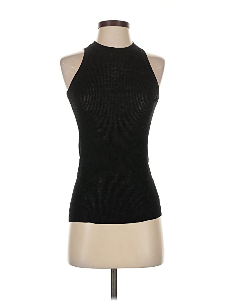 Pre-owned Michael Michael Kors Tank Top Black Halter Neckline Tops