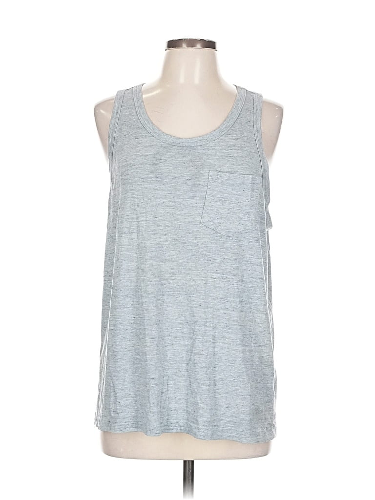 Pre-owned Adriano Goldschmied Sleeveless T-shirt In Gray