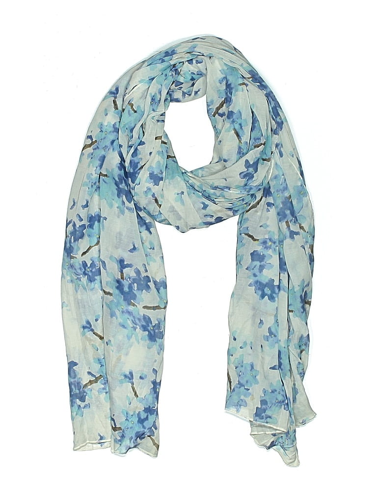 Pre-owned Banana Republic Scarf In Blue