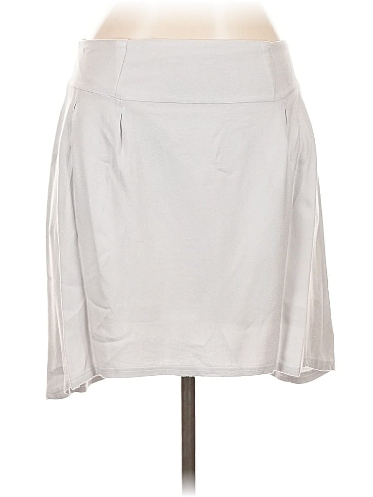 Pre-owned Assorted Brands Casual Skirt In Silver