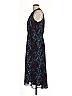 CAbi 100% Polyester Paisley Blue Cocktail Dress Size 8 - photo 5