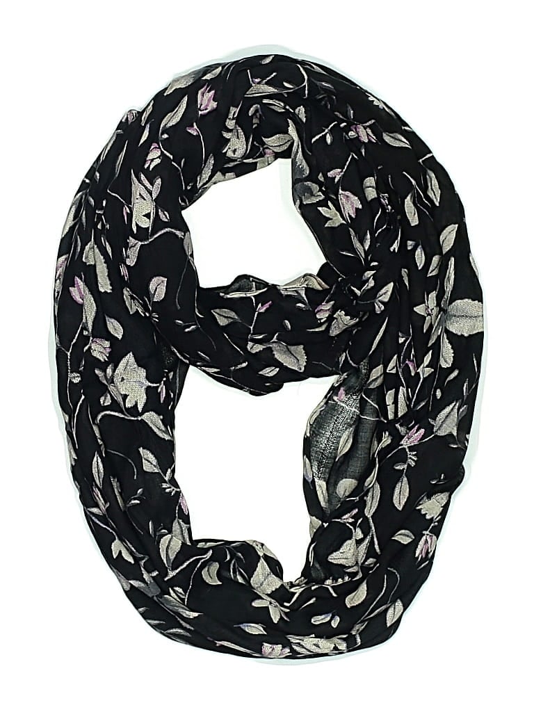 Pre-owned Ann Taylor Loft Outlet Scarf In Black