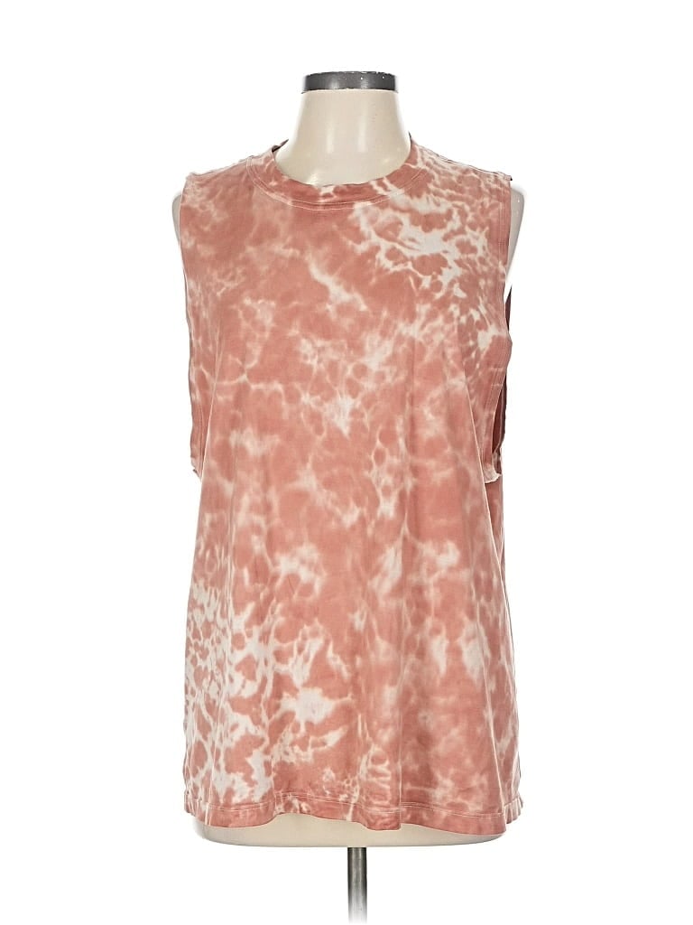 Pre-owned Lululemon Athletica Sleeveless T-shirt In Brown