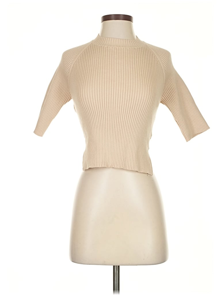 Pre-owned Naadam Pullover Sweater In Brown