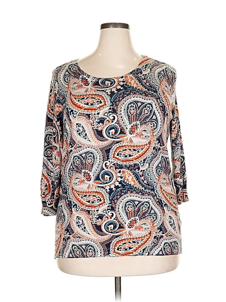 Pre-owned Db Established 1962 3/4 Sleeve T-shirt In White