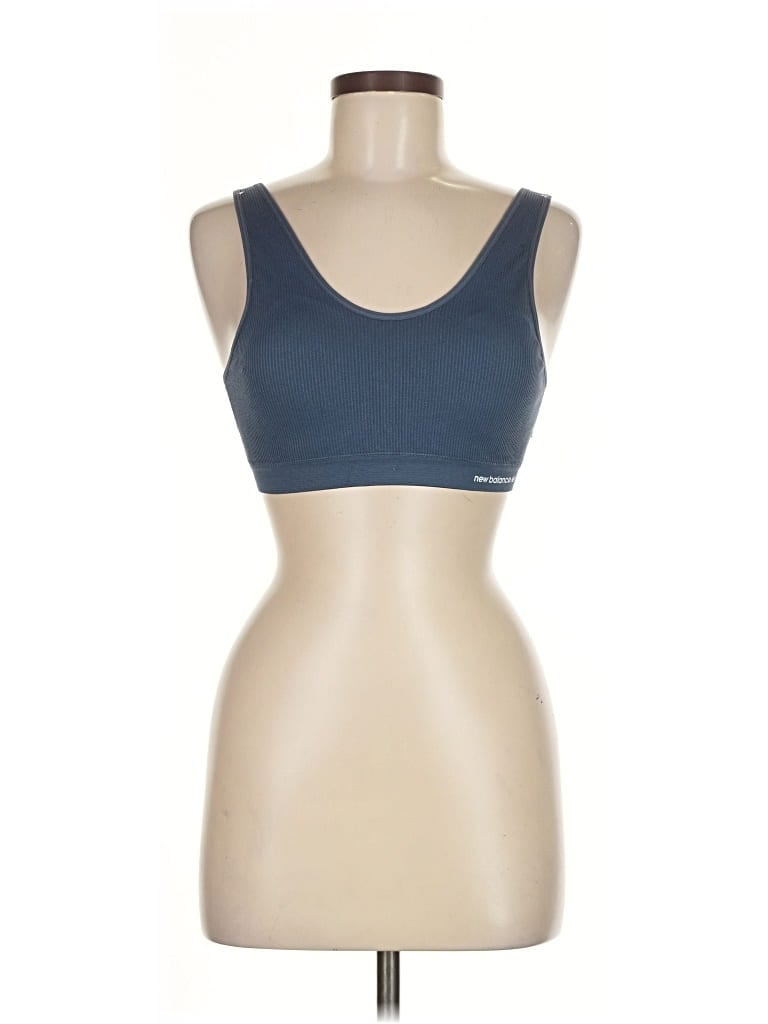 Pre-owned New Balance Sports Bra In Blue