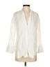 Zara Ivory 3/4 Sleeve Button-Down Shirt Size XS - photo 1