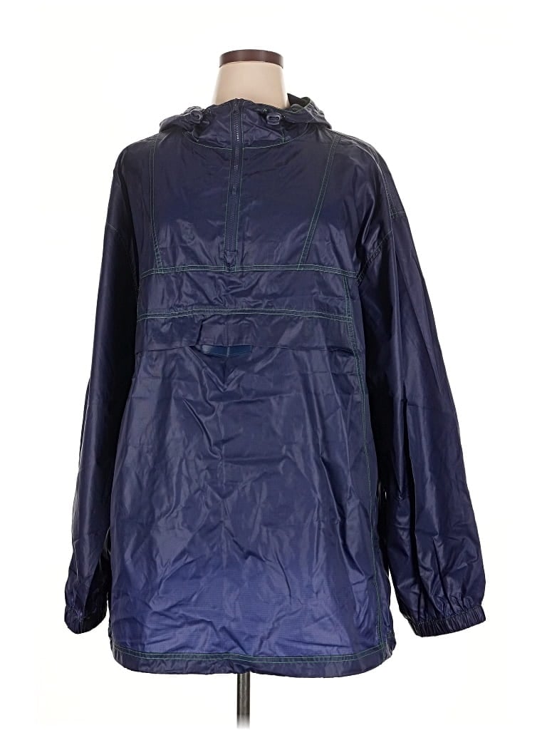 Pre-owned Asos Design Windbreaker Jacket In Blue