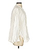 Zara Ivory 3/4 Sleeve Button-Down Shirt Size XS - photo 4