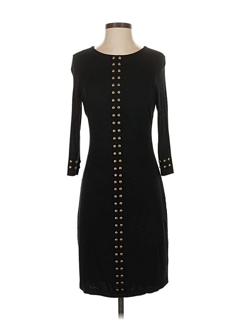 Pre-owned Karen Kane Cocktail Dress In Black
