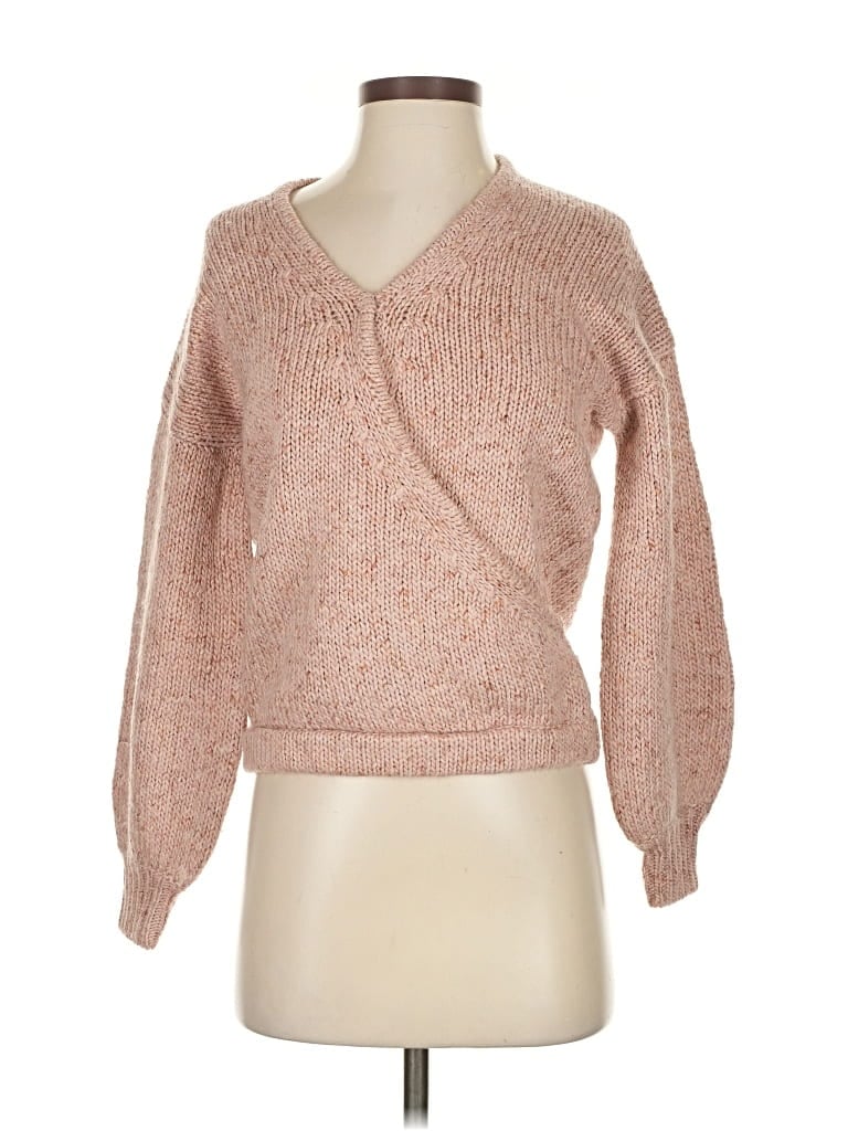 Pre-owned Madewell Pullover Sweater In Pink