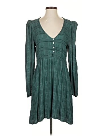Self Contrast Casual Dress (view 1)