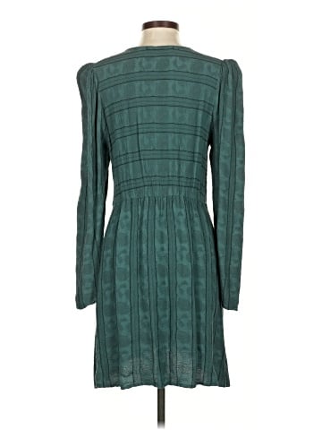 Self Contrast Casual Dress (view 2)