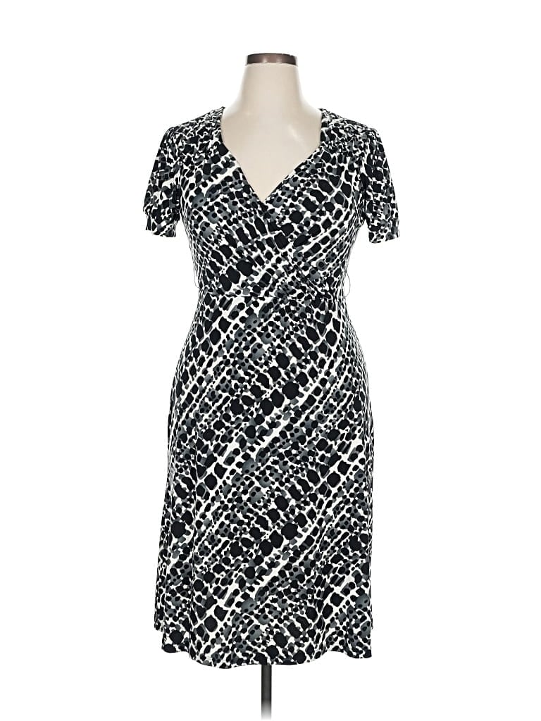 Pre-owned Merona Casual Dress In Gray