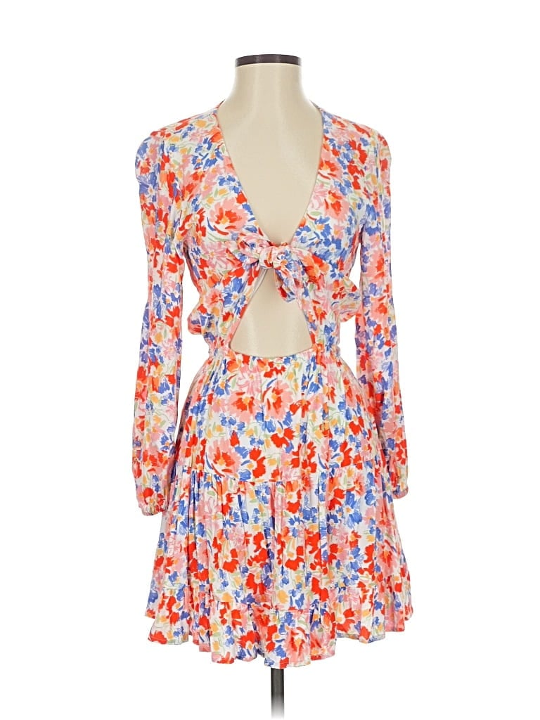 Pre-owned L*space Cocktail Dress In Orange