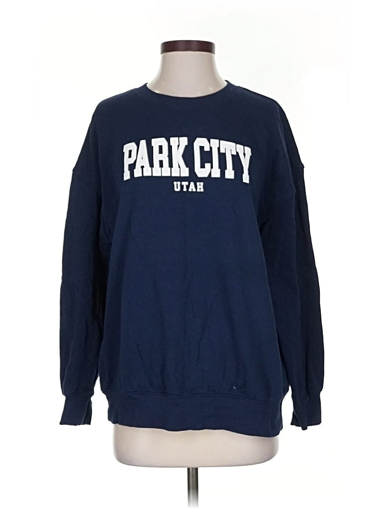 Pre-owned Old Navy Sweatshirt In Blue