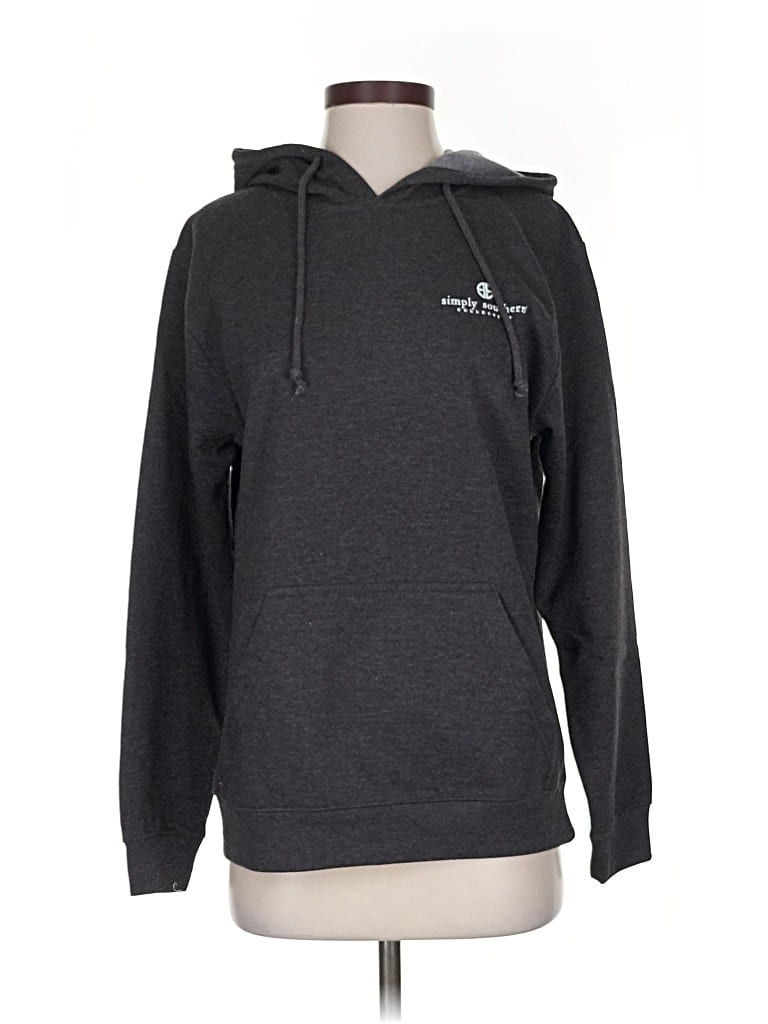 Simply Southern Pullover Hoodie In Gray