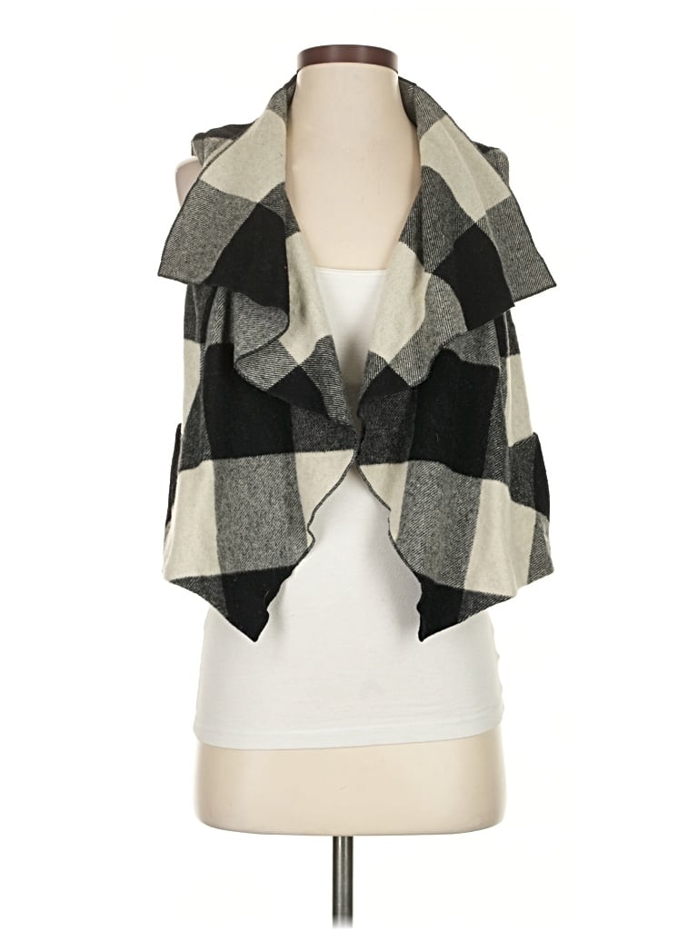 Pre-owned Gap Wool Cardigan Sweater In Black