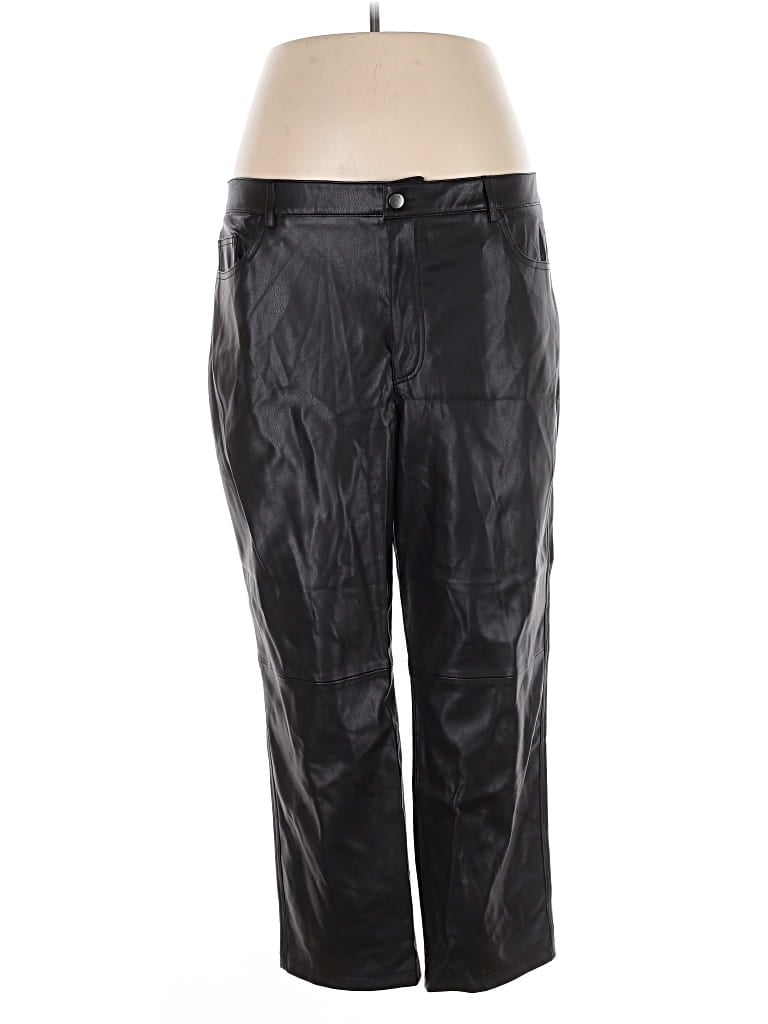 Pre-owned Mng Casual Pants In Black