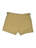 Trina Turk Solid Yellow Tan Khaki Shorts Size S - photo 2