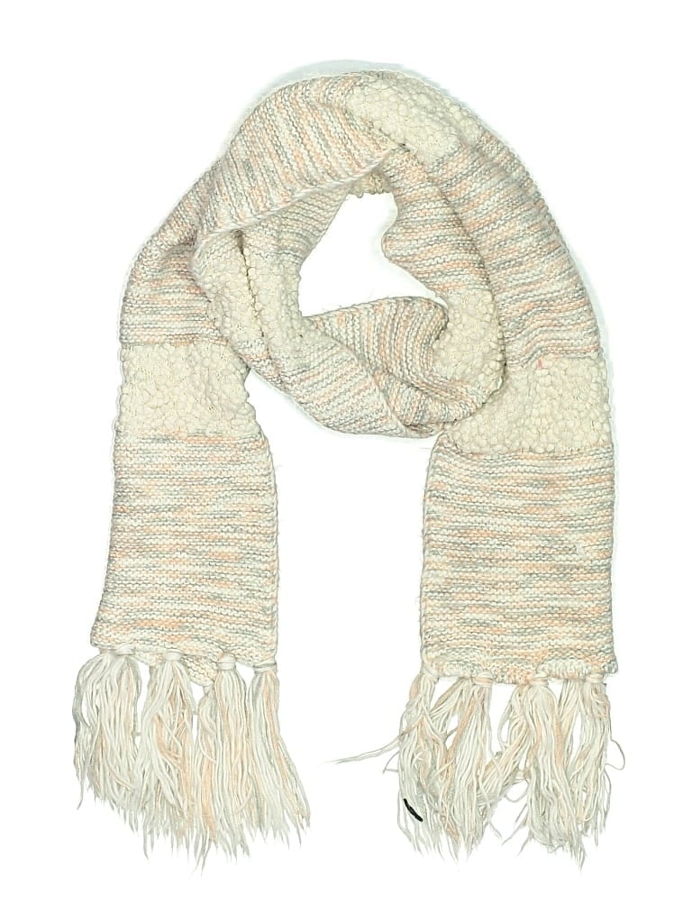 Pre-owned Assorted Brands Scarf In White