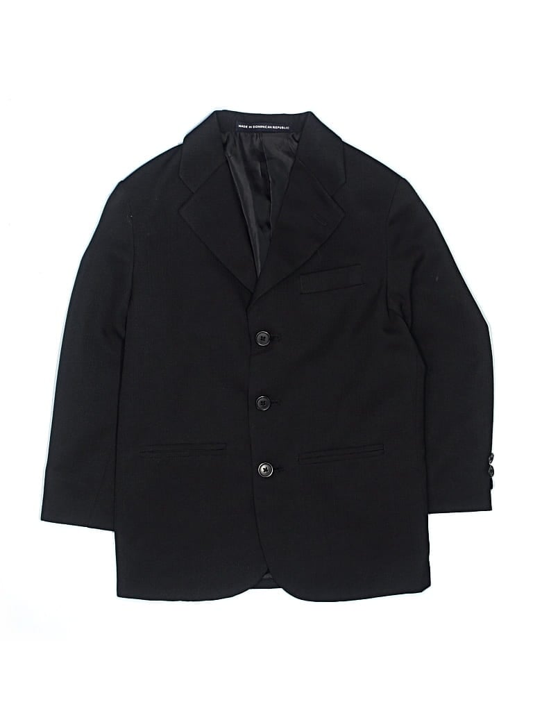 Pre-owned Dockers Kids' Blazer Jacket In Black