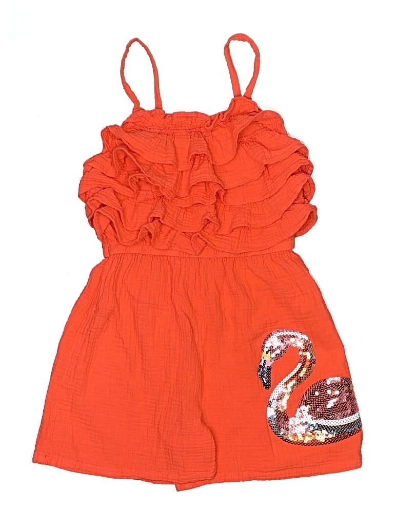 Pre-owned Peek Kids' ... Dress In Orange