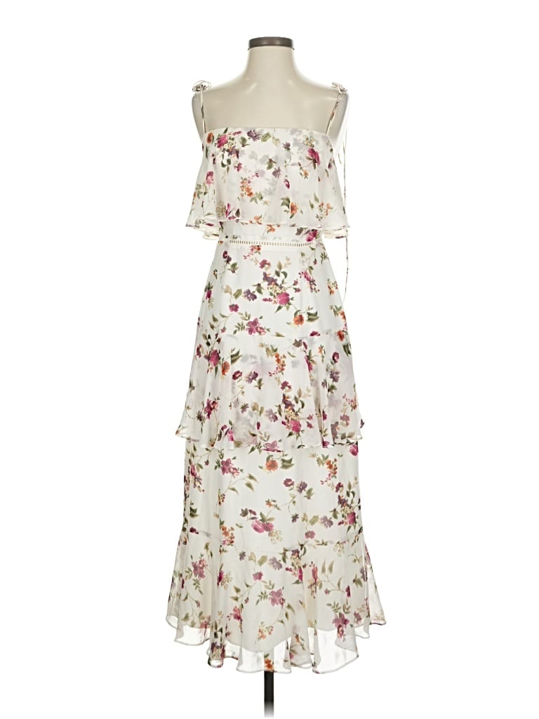 Pre-owned Wayf Cocktail Dress In White