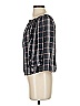 Paige 100% Cotton Black 3/4 Sleeve Blouse Size S - photo 5