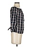 Paige 100% Cotton Black 3/4 Sleeve Blouse Size S - photo 4