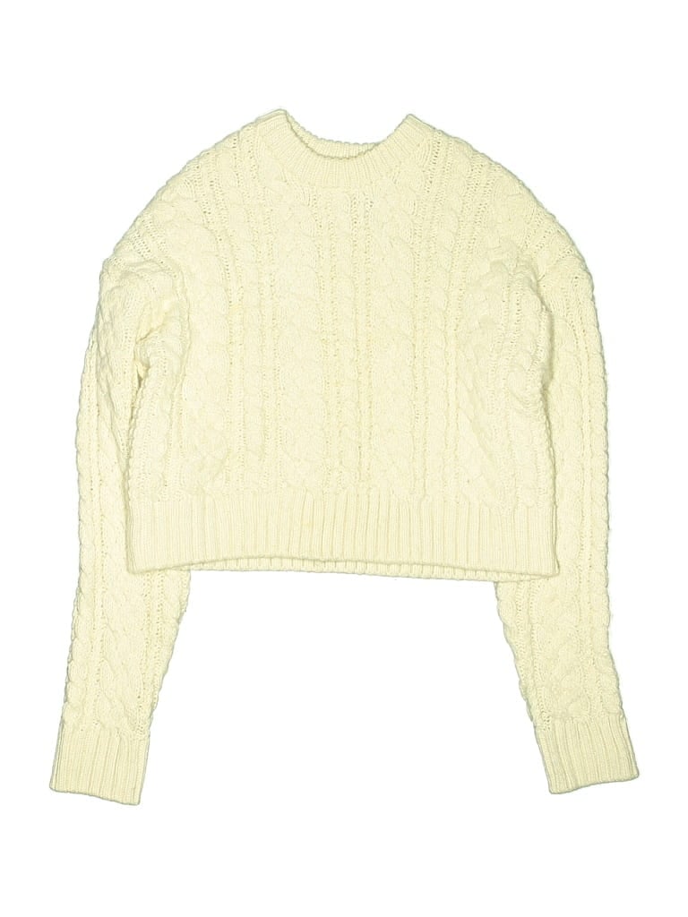 Pre-owned Zara Kids' Pullover Sweater In White