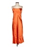 Vince. Orange Cocktail Dress Size XXS - photo 1