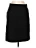 J.Crew Solid Black Wool Skirt Size 2 (petite) - photo 2