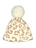 Assorted Brands Animal Print Ivory Tan Beanie Size 1 - photo 1