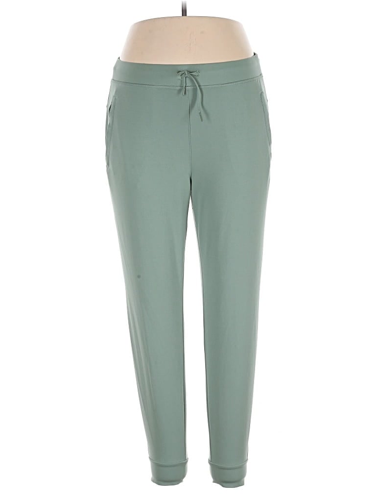 Pre-owned Yogalicious Casual Pants In Green