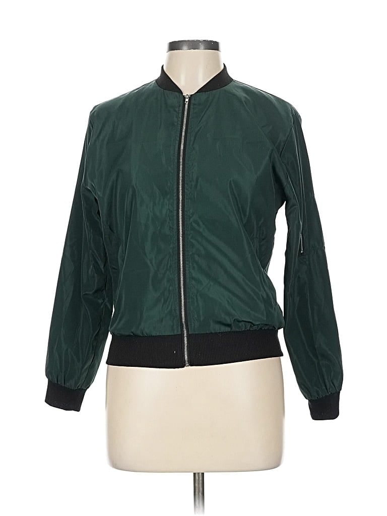 Pre-owned Assorted Brands Track Jacket In Green