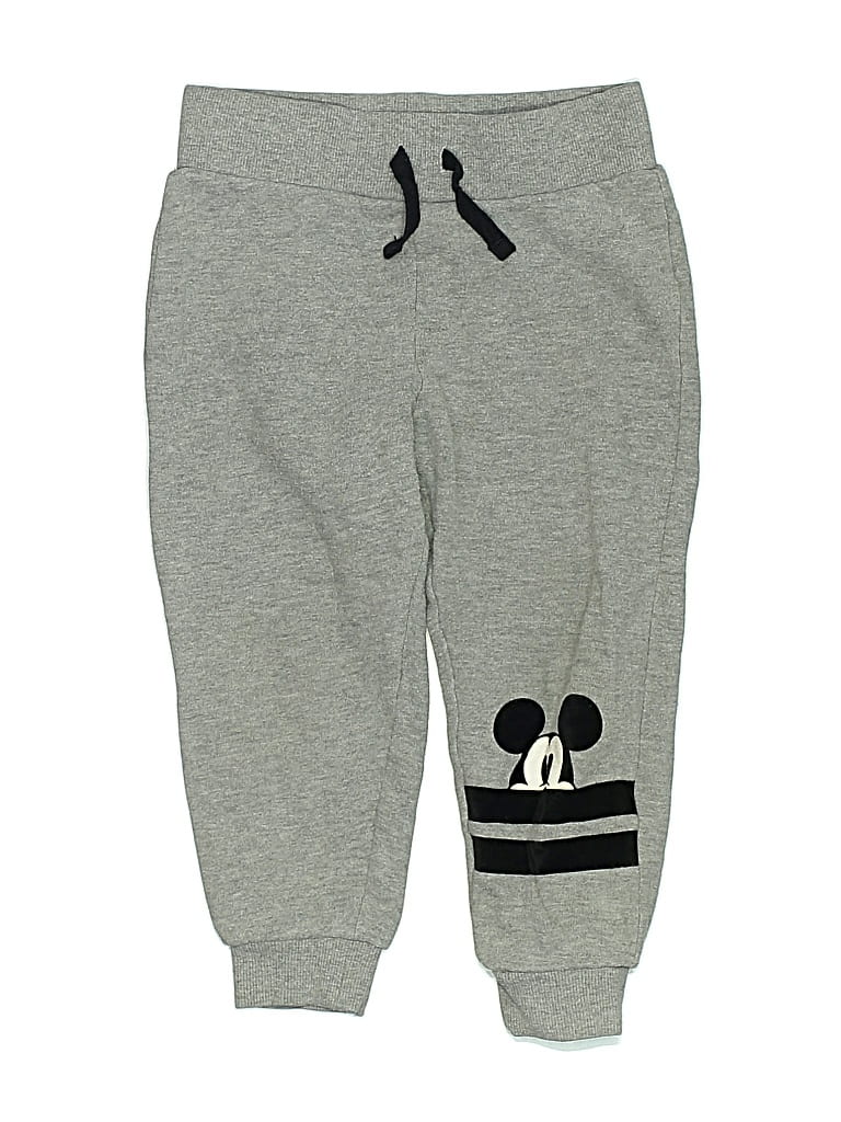 Pre-owned Disney Kids' Sweatpants In Gray