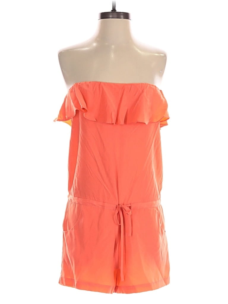 Amanda Uprichard Romper In Orange