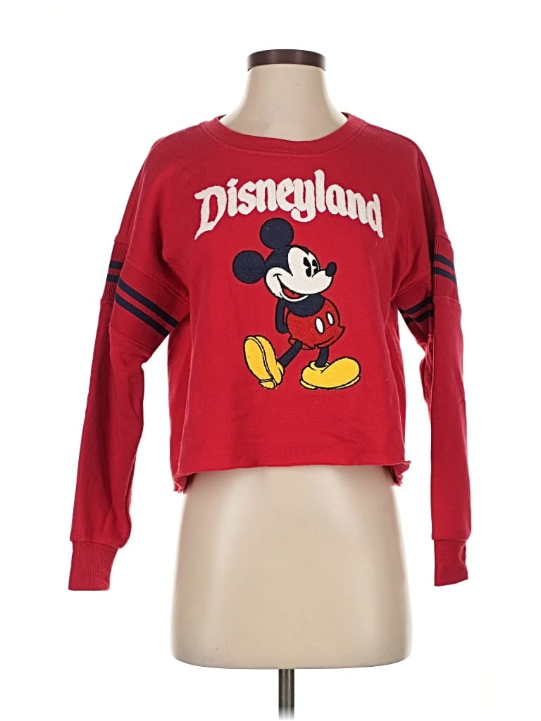 Pre-owned Disney Parks Sweatshirt In Red