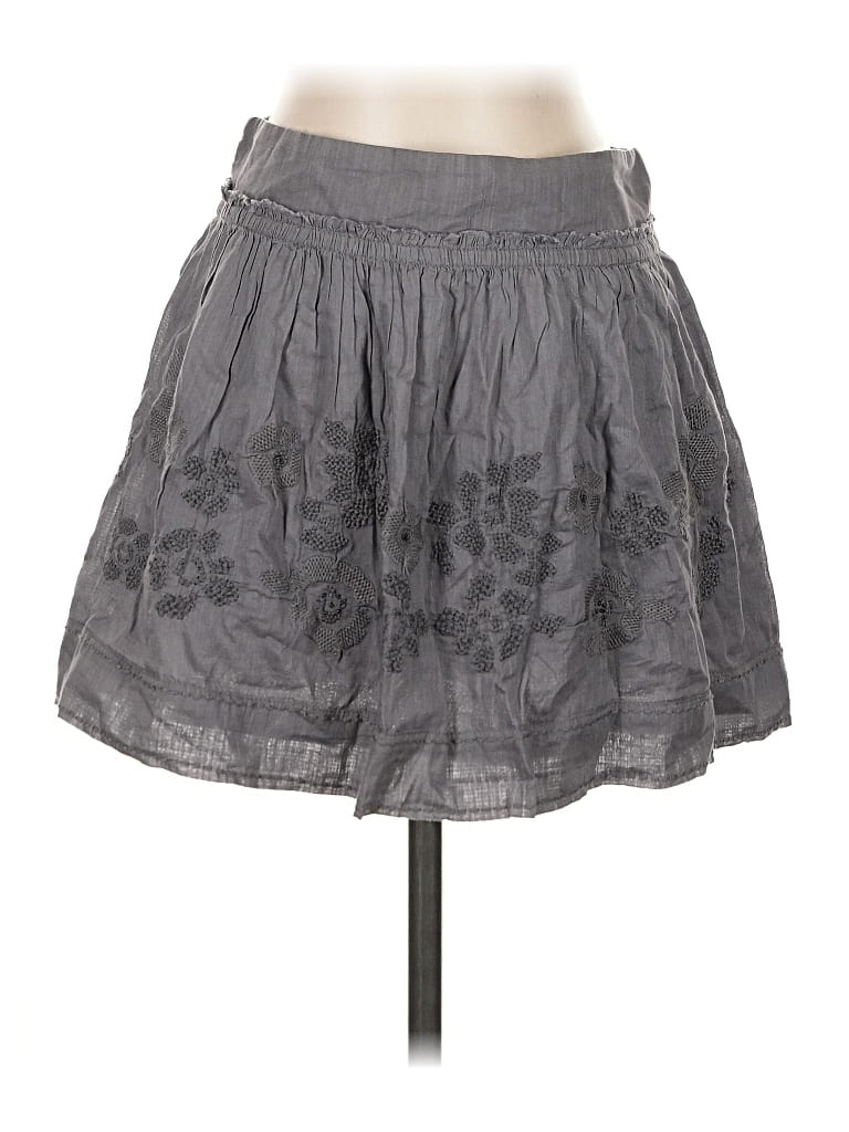 Pre-owned American Eagle Outfitters Casual Skirt In Gray