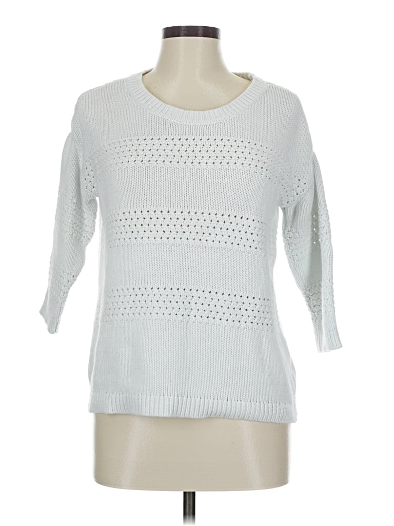 Pre-owned Gap Pullover Sweater In Silver