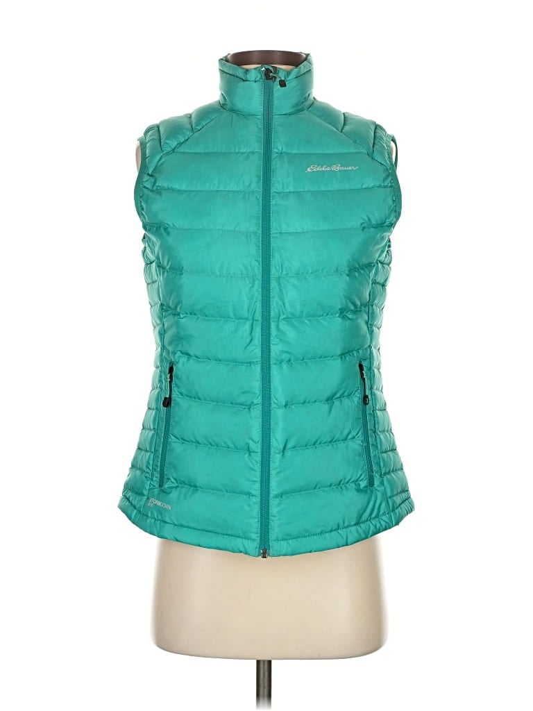 Pre-owned Eddie Bauer Vest In Blue