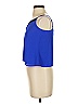 Banana Republic 100% Polyester Blue Sleeveless Top Size XS - photo 5